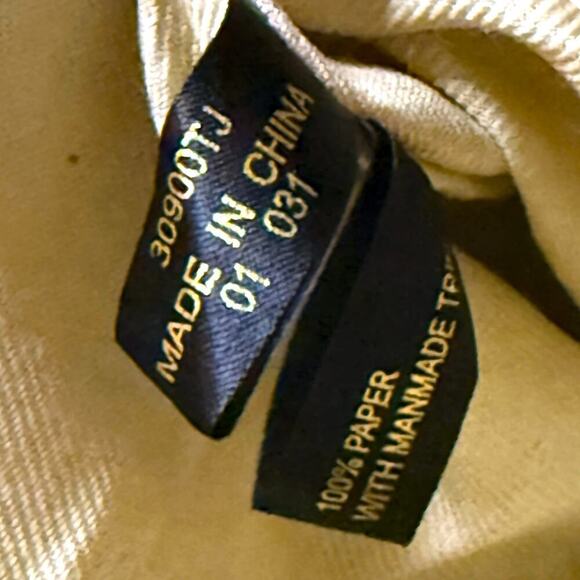 VTG Etienne Aigner Woven Straw & Cranberry Trim Shoulder Bag Wood Sandal Fob - Picture 7 of 14